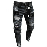 2024 Men Jeans Solid Pockets Stretch Denim Straight Pants Spring Summer Business Casual Trousers Daily Streetwear Men's Clothing