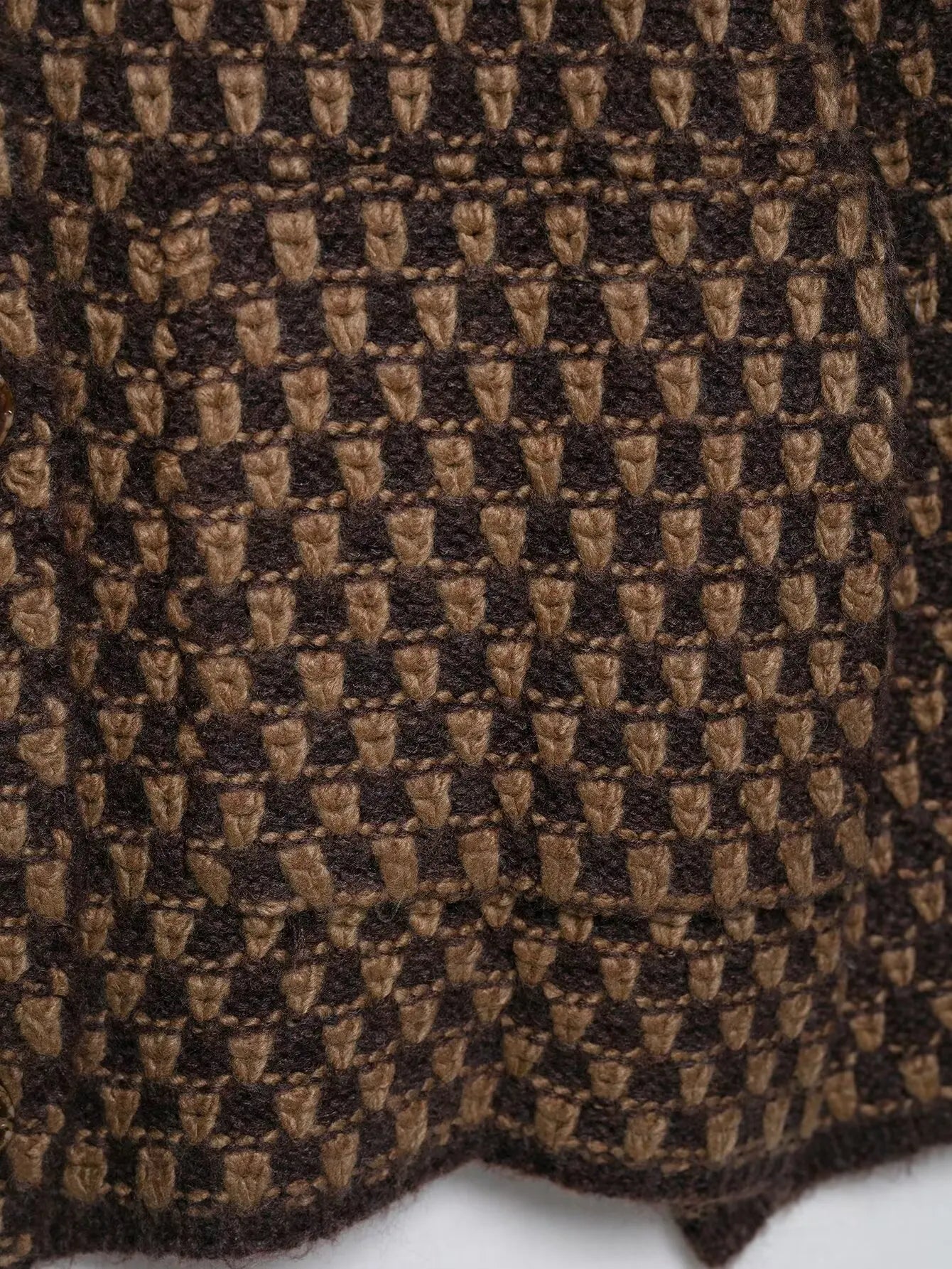 2026 New Autumn Brown Long Sleeve Knitted Cardigans Women Elegant Lapel Single Breasted Loose Sweater Coat Knitwear Korean Style