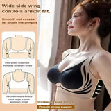 Powerful Push up Seamless Bra Women Gathered Up Wireless Bra Soft Full Coverage Support Adjustable Underwear Anti Sagging Bra