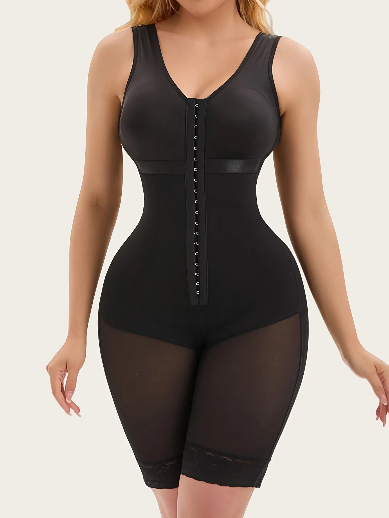 Women's Postpartum Shapewear Full Body Tummy Control Girdle  Postoperative Compression Faja for Belly Fat Waist Sculpting