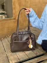 Korean Style Large Capacity Single Shoulder Women's Bag Versatile Vintage Underarm Bag Autumn 2025 New Arrival Tote Bag