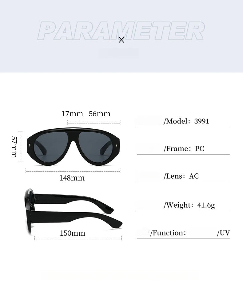 Hot Aviation Sunglasses Women Fashion Trendy 2026 Large Frames Casual Travel UV400 Sun Glasses For Shades Oculos Feminino