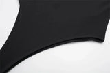 MUJER White Black Body Woman Sleeveless Tight Bodysuit Lingerie Sexy Woman Bodys Bodycon Backless Bodysuit Women Summer Tops