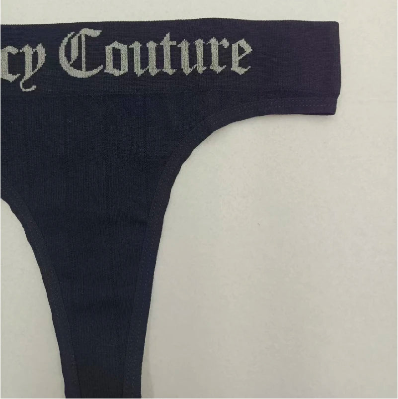 Women's Panties Sexy Juicy Couture Style Underwear Sexy Hot Lingerie T-pants for Ladies Thongs Japanese Women Seamless G-String