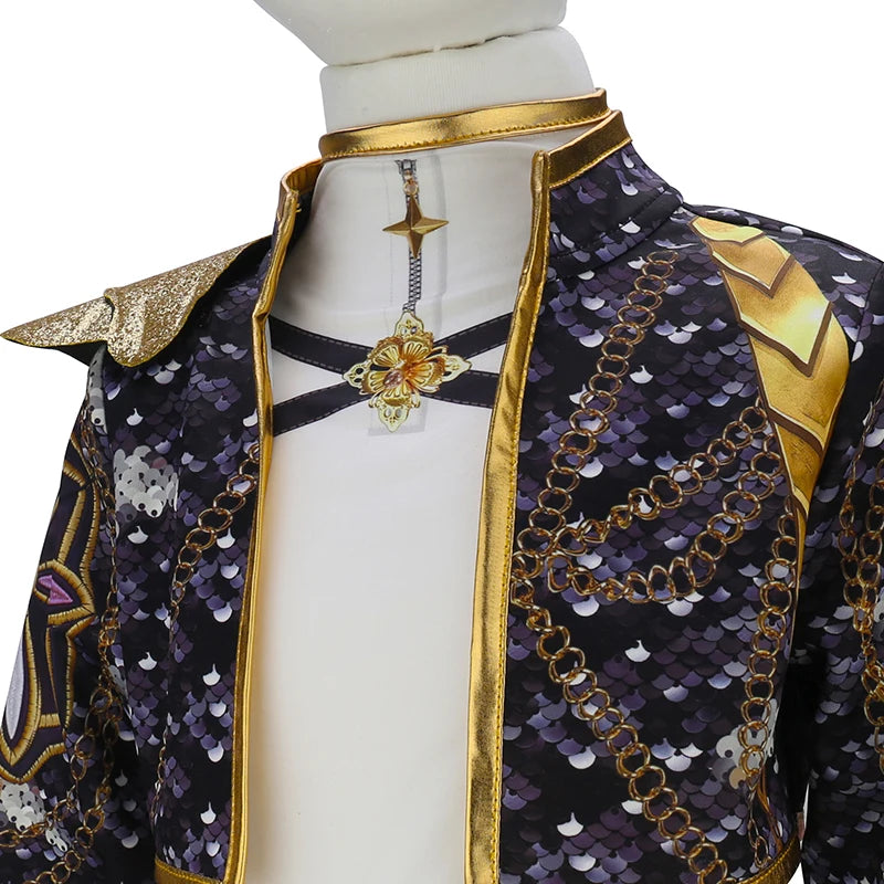 3PS Children's Girls Dance Performance Set Carnival Cosplay Costume Set Halloween Party Set Carnival Costumes 3-10 Years Old