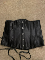 Underbust Corset Waist Slimming Corset Bustiers Body Shaper for Women Steampunk Lace-up Corset Belt Waist Trainer