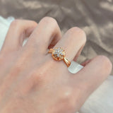 Real 18k Gold Diamond Ring for Women To Join Party Peridot Gemstone Anillos De Wedding Diamante Engagement Jewelry Fine Ring Box