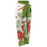 2026 New Sexy Print Retro Swimwear Beach Dress Cover Up Long Skirts Skirt Party Outfits Swimsuit Beachwear