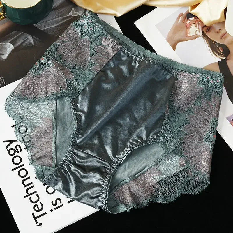 New Sexy Women Underwear High Quality Luxury Lace Ladies Panties Seamless Mid-Rise Female Briefs Lingerie Intimates