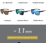 Fashion Polarized Sunglasses For Men Square Oversized Anti Glare Driver Mirror Sun Glasses Women UV400 Goggles Male