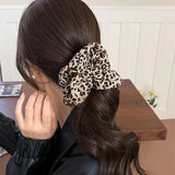 1PC Headband Printed scrunchie Headband High Elasticity Elastic headband ponytail holder elegant female hair accessories