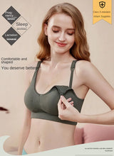 Summer Maternity Women Wire-free Nursing Bra For Premama Front Clip Adjustable Lift & Support Everyday Pregnancy Seamless Bras