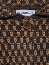 2026 New Autumn Brown Long Sleeve Knitted Cardigans Women Elegant Lapel Single Breasted Loose Sweater Coat Knitwear Korean Style