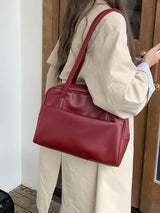 Korean Style Large Capacity Single Shoulder Women's Bag Versatile Vintage Underarm Bag Autumn 2025 New Arrival Tote Bag