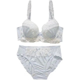 Teen Favorite! MOYISU Japanese Sweet Lolita Bra Set G Cup Heavy Steel Ring Support Heavy Lace Thin Cup Pure Sexy Large Bust CA