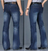 Men's Flared Jeans Loose Men Big-Leg Jeans Men Flared Pants Boot Cut Leg Designer Classic Jeans Multiple Styles Size 28-40