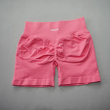 DFDK Women High Waist Yoga Shorts Scrunch Butt Lift Workout Shorts Squat Proof Fitness Gym Running Sports Push Up Athletic Leggi