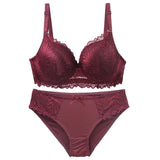 DaiNaFang Push Up Bras Set For Women Breathable Lift 34/75 36/80 38/85 40/90 42/95 BC Cup Underwear Bow Lingerie