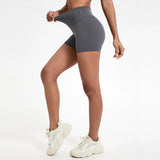 Hearuisavy Summer Running Sports Shorts Women Buttock Lift Leggings Women Cycling Slim Fit Workout Shorts High Waist Yoga Shorts