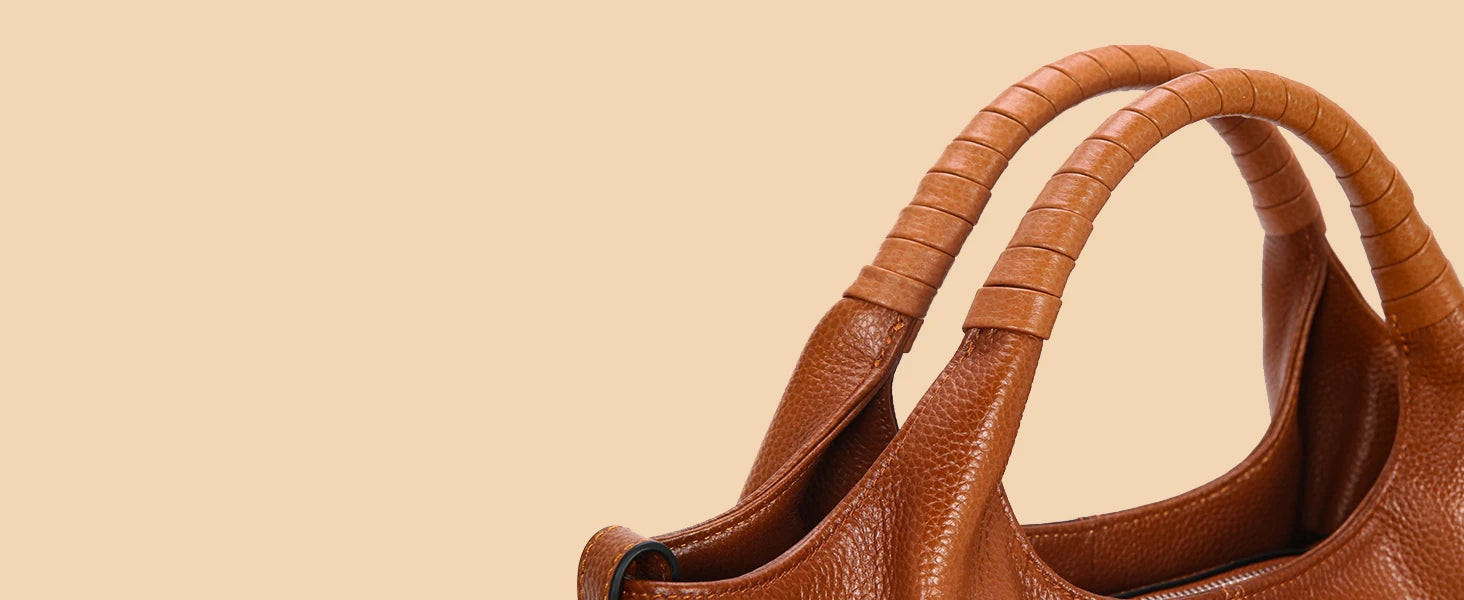 Genuine Leather Shoulder Bags and Quiet Luxury Handbags for Women Purses Designer Cross Body Hobo Medium Size Tote Bags