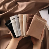 3PCS Woman High Waist Briefs Breathable Underwear Women Large Size Lingerie Pure Cotton Sexy Underware Triangular Panties Female