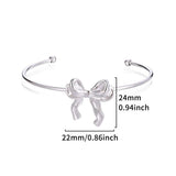 Exquisite Classic Bump Pattern Openning Bangles Bracelet For Women Cuff Bracelet Gold Color Stainless Steel Hand Ornament Gift