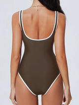 2026 Sexy Strappy Swimsuit One Piece Black Swimwear Female Solid Bathers Bathing Swimming Swim Suit Beachwear
