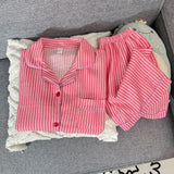 Women's sleepwear, summer short sleeved shorts, breathable and comfortable set, lapel cardigan, home clothes can be worn outside
