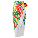 2026 New Sexy Print Retro Swimwear Beach Dress Cover Up Long Skirts Skirt Party Outfits Swimsuit Beachwear
