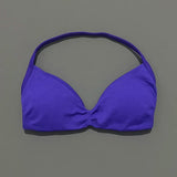 HISTELLO Impact Strappy Bra Women Seamless Gym Underwear High Support Halter Sexy Sports Clothing Push-up Yoga Workout Tank Top