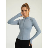 NEW Summer Women's Stand Collar Yoga Sun Protection Jacket, Anti-UV Slim Lightweight Sun Shirt for Outdoor Sports & Daily Wear
