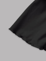 New Solid Color Skirt Women Summer Fashion Outdoor Versatile High Waist Slim Fit Elastic Waist Short Skirt Goods In Stock
