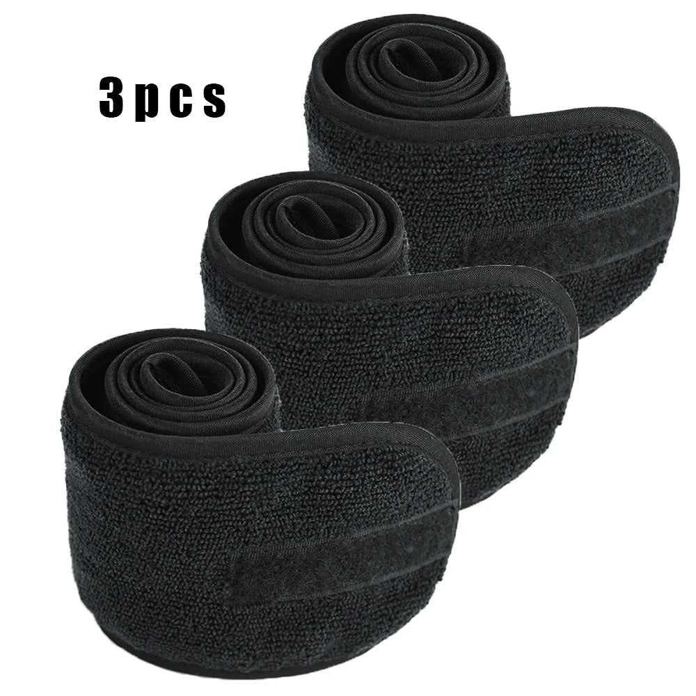 3pcs Magic Sticker Yoga Hair Band  Running Knitting Hair Accessories for Women Fashion  Makeup Spa Headbands