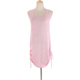 20 Colors Backless Lace Up Crochet Knitted Tunic Beach Cover Up Cover-ups Beach Dress Beach Wear Beachwear Female Women V5479