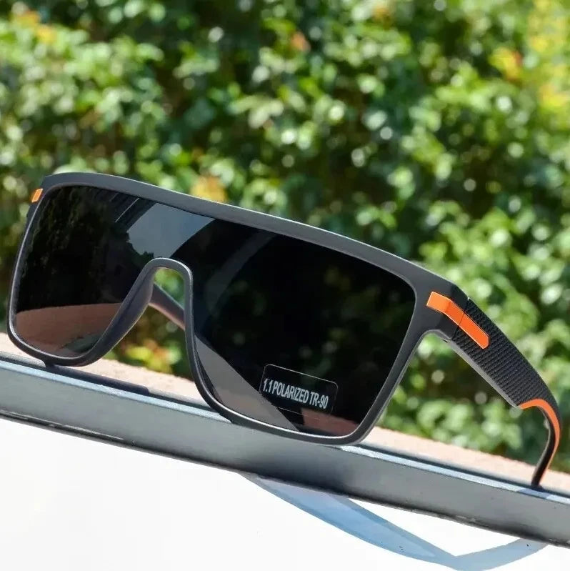 Fashion Polarized Sunglasses For Men Square Oversized Anti Glare Driver Mirror Sun Glasses Women UV400 Goggles Male