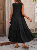 2024 Women Dress Summer Casual Brand Dresses Elegant Yellow Black Dress Femme