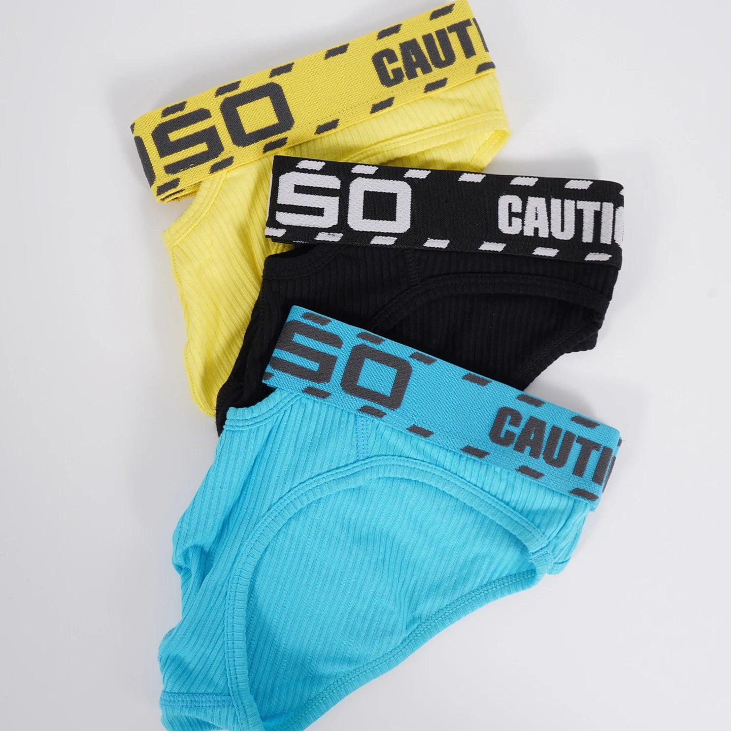 1/3Pcs Breathable Cotton Men Underwear Sexy Bikini Panties Underpants Large Crotch Pouch Mens Briefs with Front and Back Cutouts