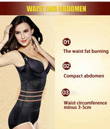 Body Shaper Women Waist Trainer Slimming Tummy Control Underwear Flat Belly Corset Bodysuit Shapewear Cincher Firm Underbust