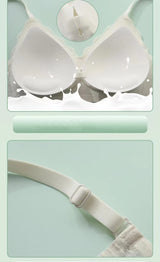 New Top Lace Seamless Women's Underwear Small Chest Gathered Non-slip No Steel Ring Sexy Sling Beautiful Back Bra Thin Section