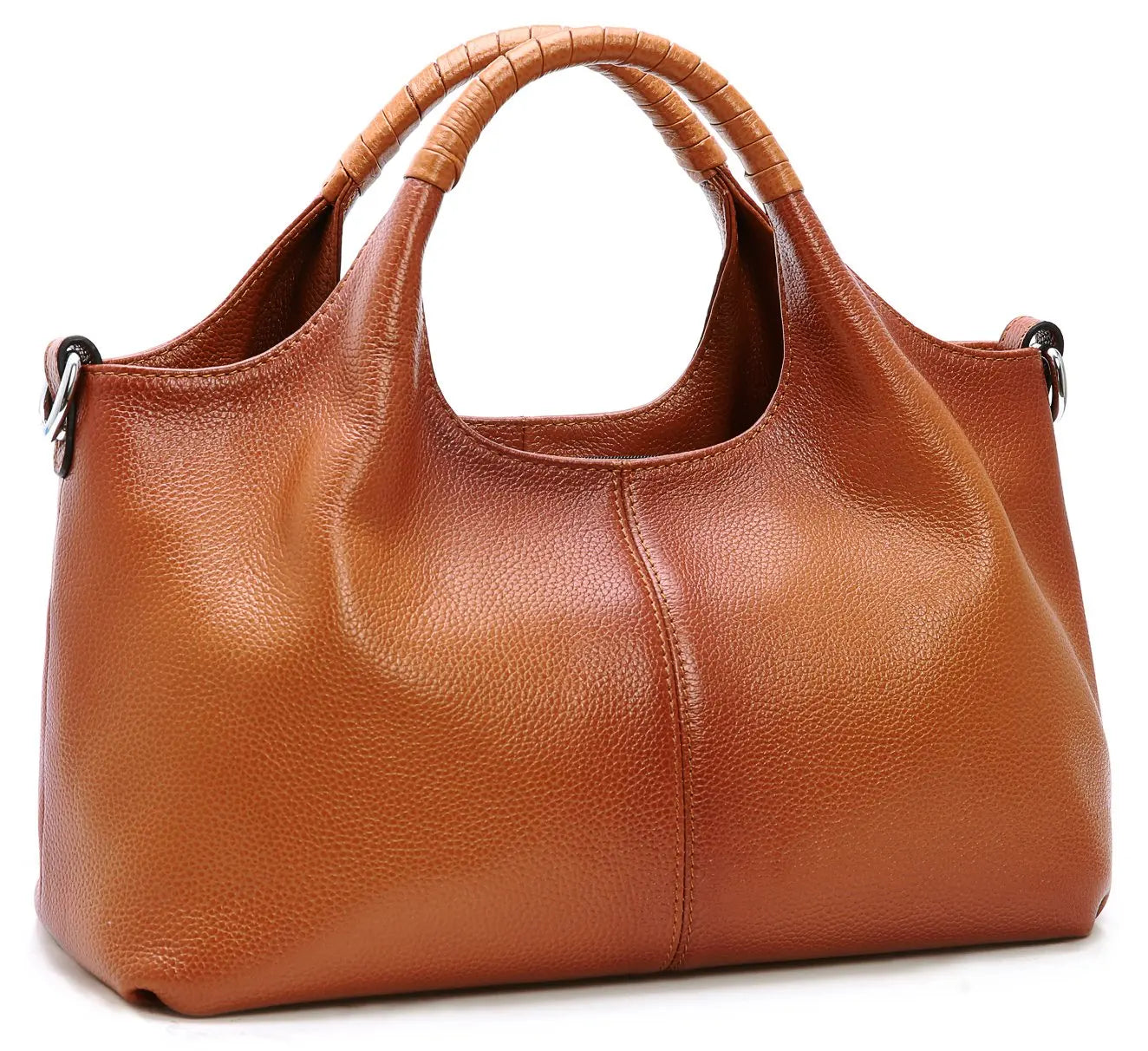 Genuine Leather Shoulder Bags and Quiet Luxury Handbags for Women Purses Designer Cross Body Hobo Medium Size Tote Bags