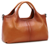 Genuine Leather Shoulder Bags and Quiet Luxury Handbags for Women Purses Designer Cross Body Hobo Medium Size Tote Bags