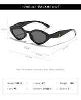 Vintage Cat Eye Sunglasses Women Men 2026 Brand Designer Fashion Goggle Sun Glasses Female Trends Shades Outside Eyewear UV400