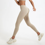 Hearuisavy Summer Super Soft Fabrics High Waist Leggings Gym Yoga Pants Running Workout Tights Push Up Sports Leggings Women