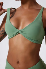 New Summer Women's Push-Up Sports Bra Breathable Soft Yoga Workout Top Backless Fitness Crop Gym Underwear Woman’s Crop Top