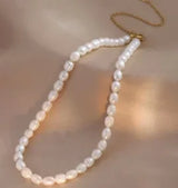Stainless Steel Vintage Textured Delicate Necklace