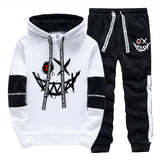 Hot Sales Mens Tracksuit Printed Single Piece Sweatshirts Sweatpants Casual Hoodie Pants Outdoors Mens Clothing Funny Streetwear