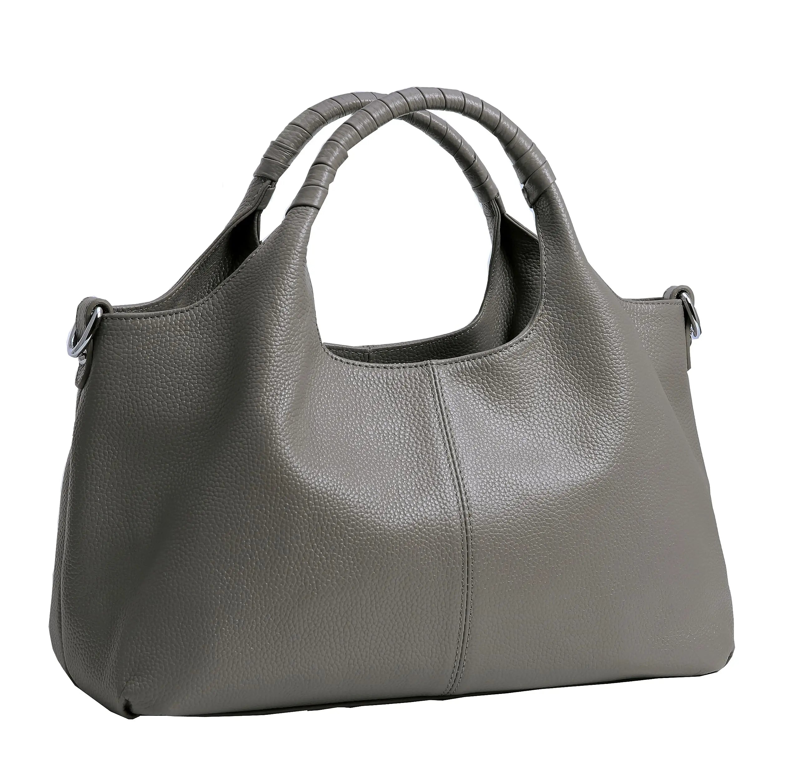 Genuine Leather Shoulder Bags and Quiet Luxury Handbags for Women Purses Designer Cross Body Hobo Medium Size Tote Bags