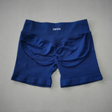 DFDK Women High Waist Yoga Shorts Scrunch Butt Lift Workout Shorts Squat Proof Fitness Gym Running Sports Push Up Athletic Leggi