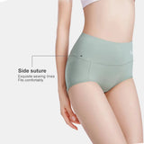 5 Pack Women's Cotton High Waisted Underwear - Tummy Control & Butt Lift, Graphene Antibacterial, Breathable Comfort, No Ride Up