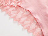 FINETOO 3Pcs Lace Hollow Out Underwear for Women Sexy Low-Waist Floral Briefs Female Invisible Breathable Lingerie Soft Intimate